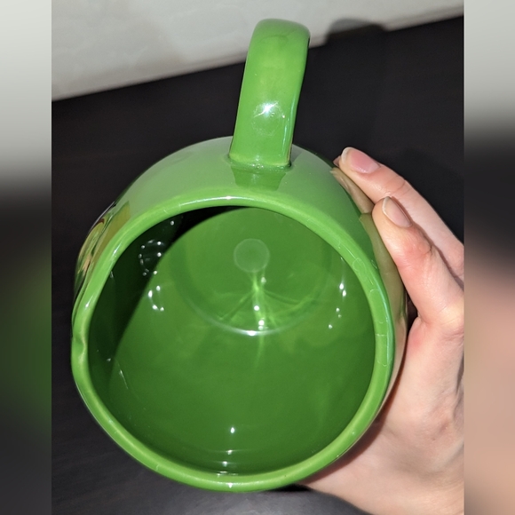 M&M'S World Las Vegas Green Character Ceramic Large Coffee Mug 18oz - Picture 9 of 12